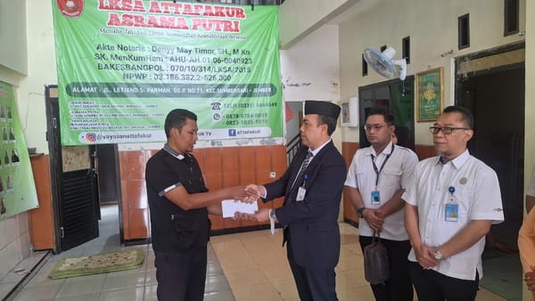 Gerakan Pangan Murah dan Santunan Anak Yatim Rangkaian RRI Fest di LPP RRI Jember
