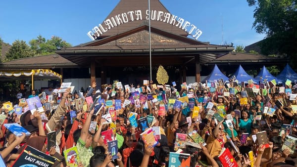 Di Solo, Tanamkan Semangat Membaca Dengan Festival Literasi.
