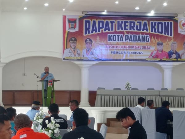 KONI Kota Padang Bersiap Gelar Muskot Pemilihan Ketum Periode 2025-2029