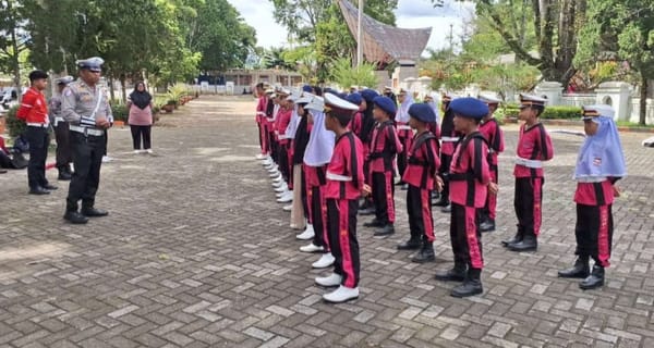Polisi Cilik (Pocil) SDN 14 ATTS Siap Unjuk Gigi di HUT Ditlantas ke 70