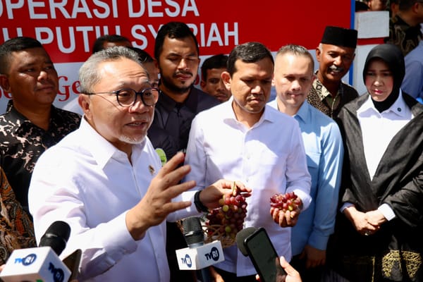 Wagub Aceh dan Menko Pangan Tinjau Koperasi Desa Merah Putih di Banda Aceh