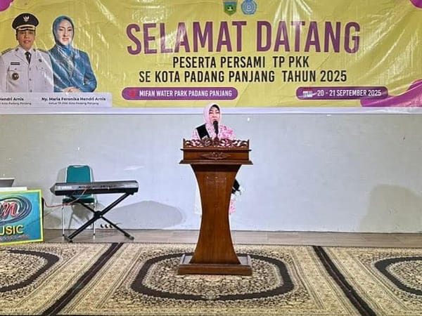Persami Pertama di Sumbar, PKK Kota Padang Panjang Catat Sejarah Baru