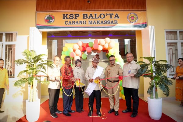 Koperasi Tertua Di Makasar  KSP Balo’ta Dorong Akselerasi Peningkatan Kesejahteraan Anggota