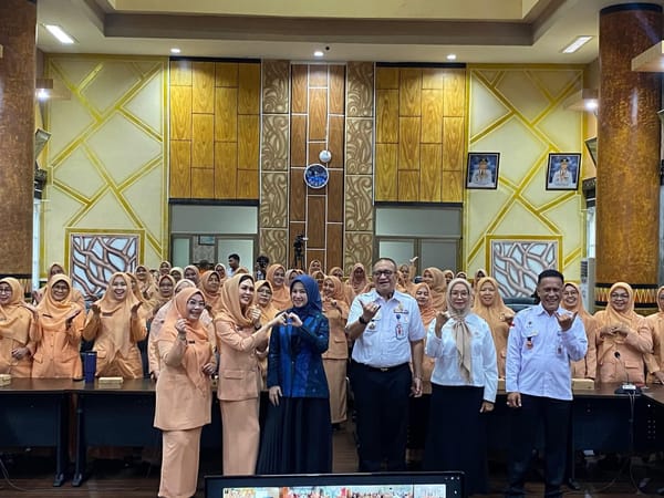 DWP Padang Dikukuhkan, Diharapkan Profesional dan Berikan Dampak Nyata