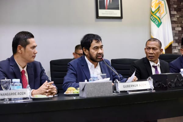 Gubernur Mualem Tegaskan akan Tertibkan Tambang Ilegal di Seluruh Aceh