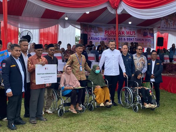 Walikota Fadly Amran Minta Karang Taruna Jadi Mitra Strategis Pemko Padang