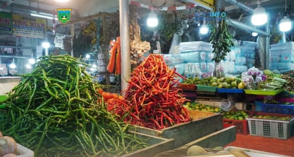 Cabai Merah Turun Rp10 Ribu, Harga Sejumlah Komoditas Pangan di Padang Panjang Ikut Alami Penurunan