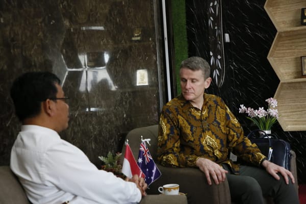 Kunjungi AussieBanget Corner UNP, Dubes Australia Buka Peluang Kolaborasi