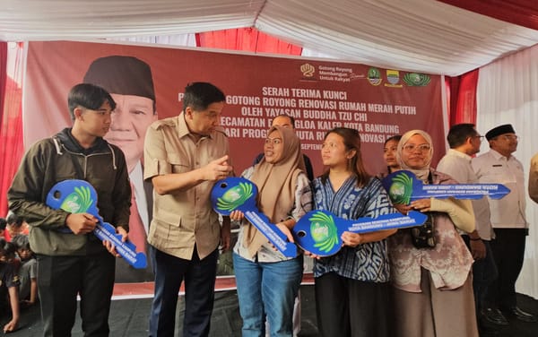 Menteri PKP Cek Langsung Hasil Renovasi Rumah "BSPS Swasta" di Bandung