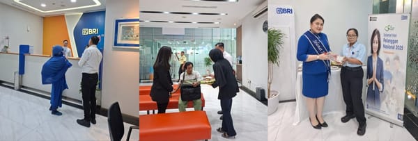 BRI  Peringati HPN Berkomitmen Memberikan Pelayanan Terbaik Dan Berkualitas.