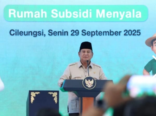 Presiden Prabowo Sebut Perumahan Adalah Motor Pertumbuhan Ekonomi