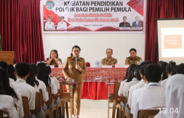 Pendidikan Politik Pemilih Pemula di kabupaten Landak