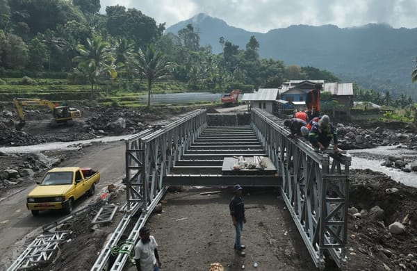 Pemasangan Jembatan Bailey Teodhae 1 Ditargetkan Rampung 4 Oktober 2025