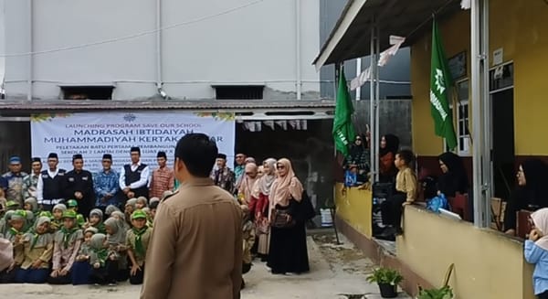 Lazismu Kota Banjarmasin Bangun Ruang Kelas Empat SD Muhammadiyah