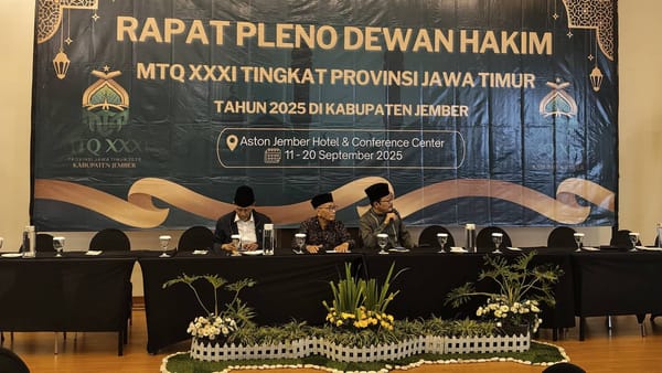 Dewan Hakim MTQ Jatim Harus Tetap Konsisten Menjaga Integritas, Objektivitas, Dan Profesionalitas Penilaian