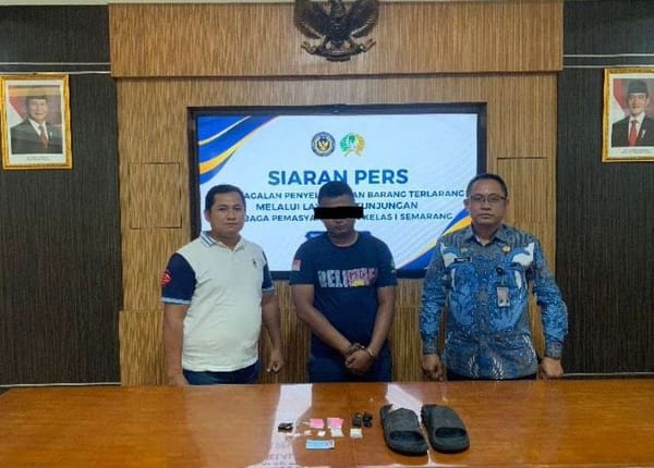 Lagi Penyelundupan Narkoba Digagalkan Petugas lapas