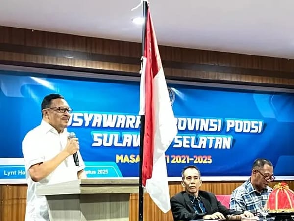 Dr. Alimuddin, SH., MH., M.Kn. Terpilih Secara Aklamasi Menjadi Ketua PODSI Sulsel Periode 2025-2030