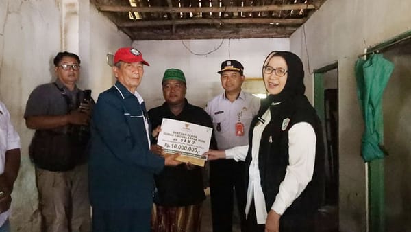 Warga Klakah Kini Miliki dan Nikmati Rumah Nyaman dan Aman