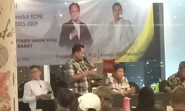 Defri Nasli Mundur dari Bursa Calon Ketua KONI Sumbar, Namun Merapat ke Hamdanus-Dipo