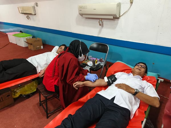 RRI Pontianak Gelar Aksi Donor Darah Sambut HUT ke-80