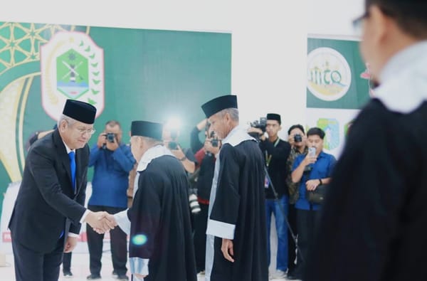 111 Dewan Hakim MTQ Kalbar Yang Dilantik, Diingatkan Jaga Integritas