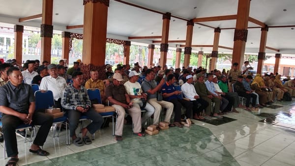 Pemkab Situbondo Salurkan Hibah Pertanian 7,2M, Fokus Penguatan Infrastruktur Air Dan Komoditas Pertanian