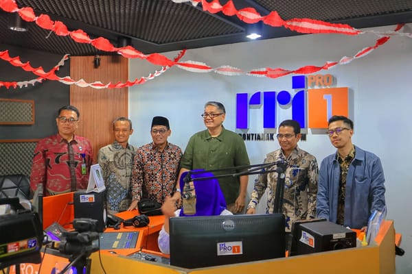 Komisi VII DPR RI Kunjungi RRI Pontianak