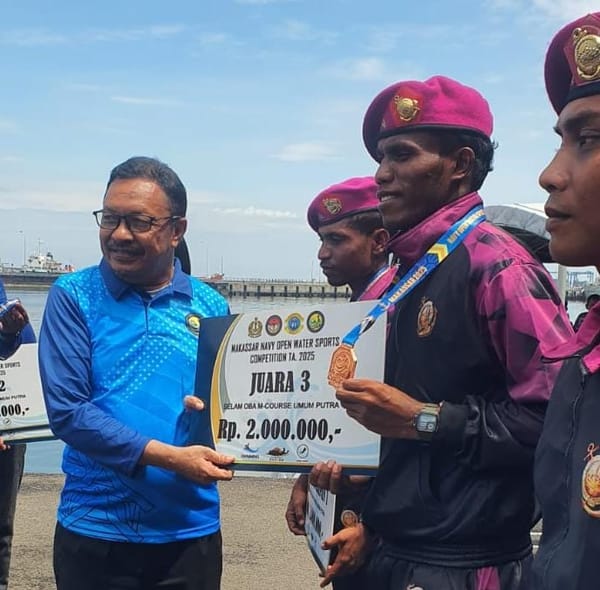 Dr. H. Alimuddin: PODSI Sulawesi Selatan Dukung Pembinaan Olahraga Bahari di Ajang Makassar Navy Open Water
