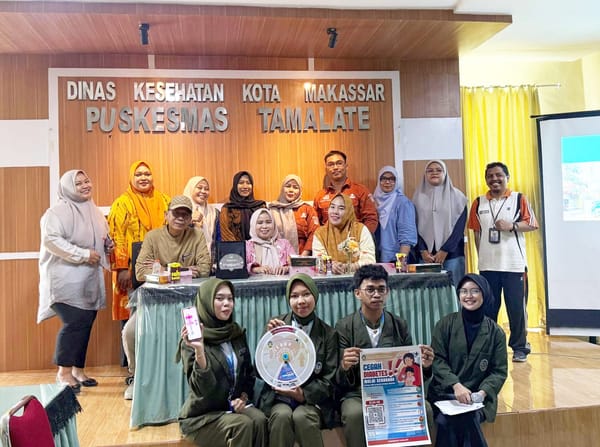 Media Promosi Kesehatan Poster Pencegahan Diabetes Mellitus Dipajang di Posyandu di Kecamatan Tamalate Makassar
