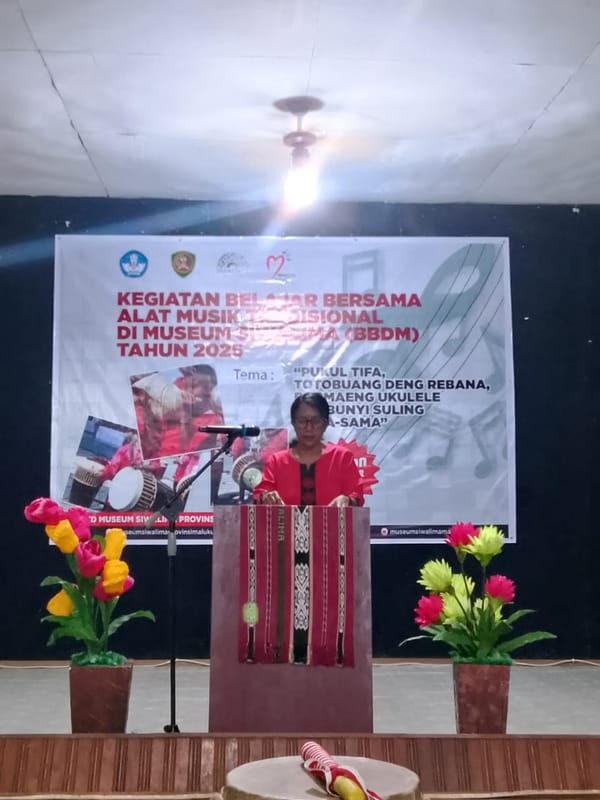 UPTD Museum Siwalima Gelar Belajar Bersama Musik Tradisional Maluku (BBDM) 2025