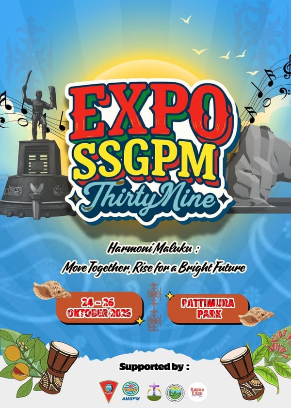 Panitia Sidang Sinode GPM ke-39  Gelar Expo pemberdayan UMKM 24-26 Oktober 2025 di Pattimura Park Ambon