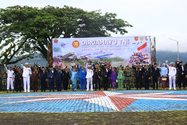 Wagub Maluku Hadiri Ramah Tamah dan Tasyakuran HUT TNI Ke-80