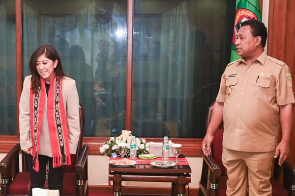 Wagub  Maluku Sambut Kedatangan Menteri Komdigi