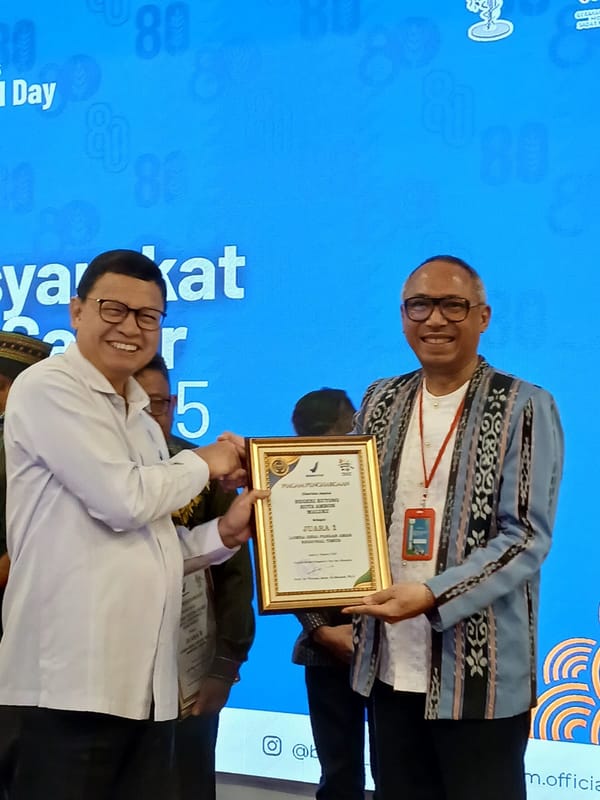 Negeri Rutong Raih Juara 1 Nasional Gerakan Pangan Aman 2025