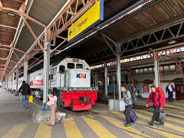 KAI Daop 4 Semarang Berangkatkan 538 Ribu Penumpang