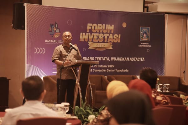 Pemkab Sleman Gelar Forum Investasi 2025 Peringati Hari Tata Ruang Nasional