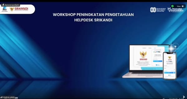 Gelar Whorkshop,  Tingkatkan  Kompetensi Helpdesk Srikandi