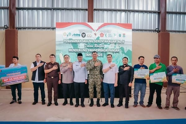Gubernur Lampung Dukung Swasembada Pangan 2025, Petani  Mulai Migrasi ke Jagung