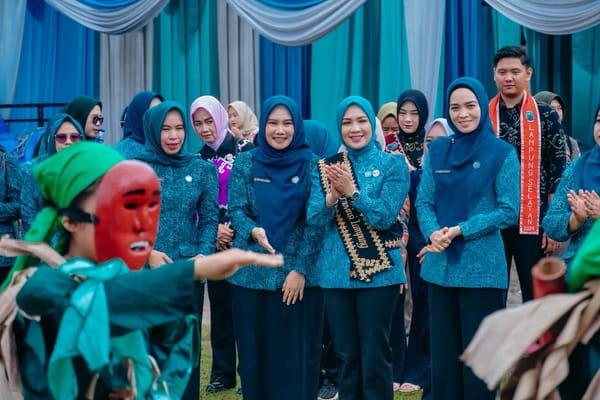 Dukung Desa Tapis, TP PKK Provinsi Lampung Lakukan Pembinaan di Lampung Selatan