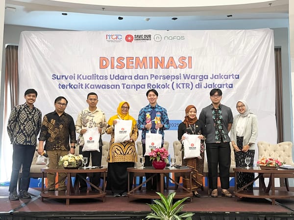 Tidak Miliki Perda Kawasan Tanpa Rokok, Pemprov DKI Jakarta  Hanya Andalkan Pergub