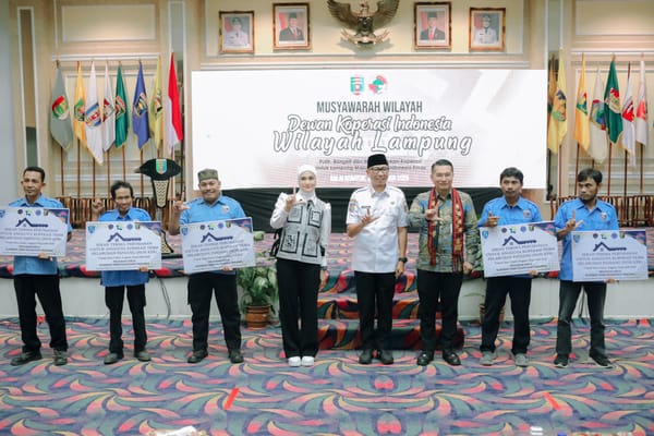 Gelar Muswil, Dekopinwil Lampung Bentuk Kepengurusan Baru