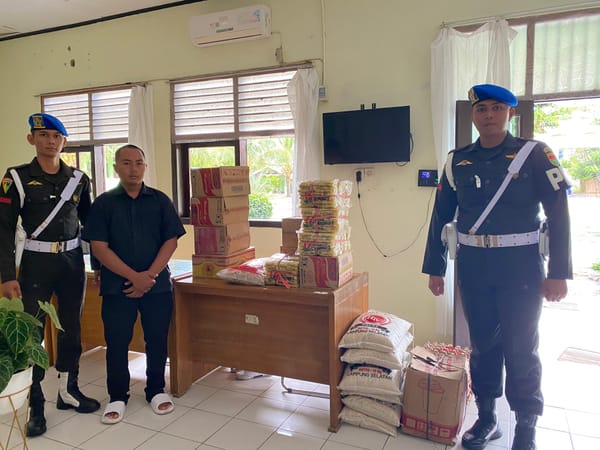 Jum'at Berkah, Subdenpom XXI/2-2 Lampung Selatan Berbagai Kasih