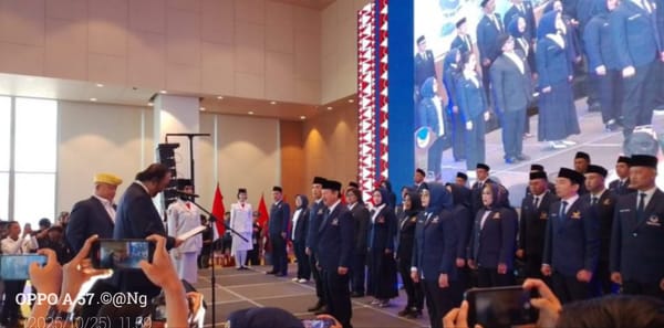 Surya Paloh Lantik Pengurus DPW NasDem Lampung, Herman HN Kembali Menempati Ketua