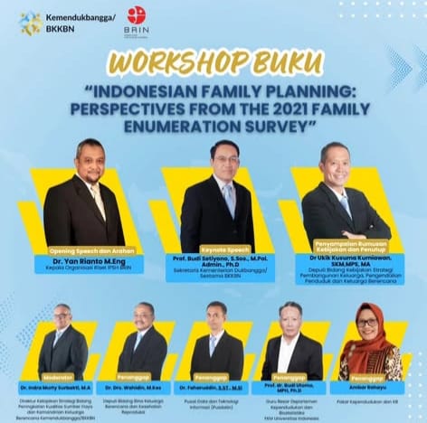 Gelar Workshop Keluarga Berencana, Kemendukbangga/BKKBN Hadirkan 4 Pembicara