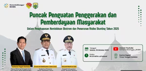 Prevalensi Stunting NTT Masih Tinggi, Kabupaten TTS Dijadikan Tempat P3M