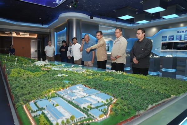 Kepala Perwakilan Bank Indonesia Maluku Utara saat berkunjung ke PT. IWIP (Dok.IWIP) 