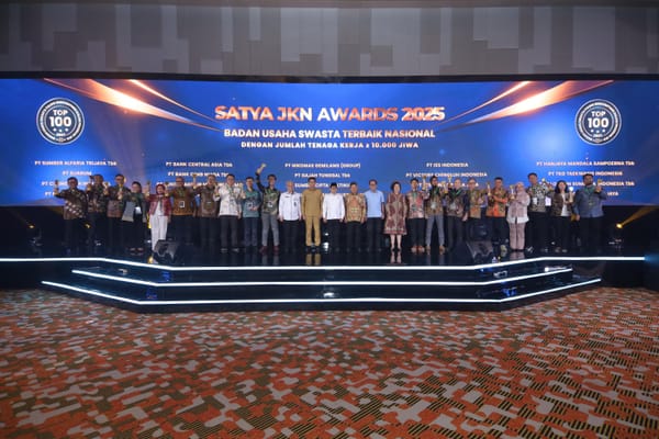 Sabet Penghargaan Satya JKN 2025, IWIP Tegaskan Komitmen pada Kesejahteraan Karyawan