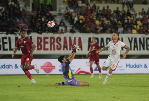 Malut United Curi Point di Kandang Persis dengan Skor 1 - 3