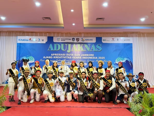 Maluku Utara Kirim Sepasang Duta GenRe Pada Adujaknas Riau