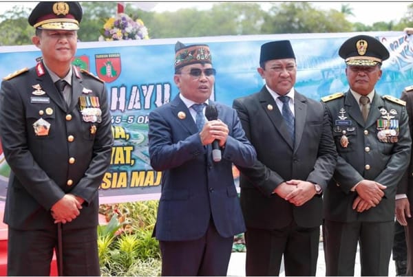 Gubernur Kalteng Ajak Perkuat Sinergi TNI, Polri, dan Pemerintah Daerah pada HUT ke-80 TNI